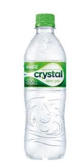 Água Crystal com gás 500ml