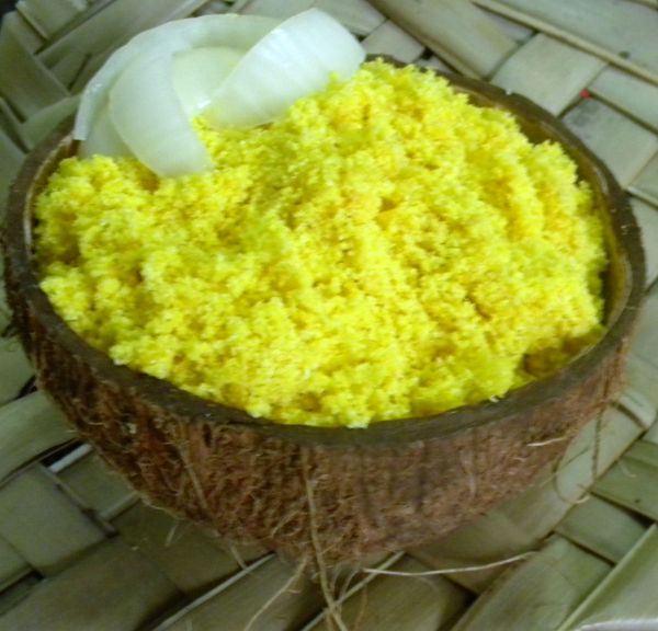 Farinha de mandioca amarela caseira pacote