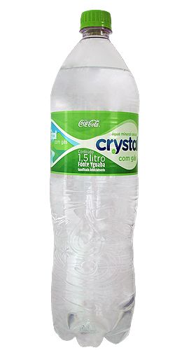 Água Crystal com gás 1,5L