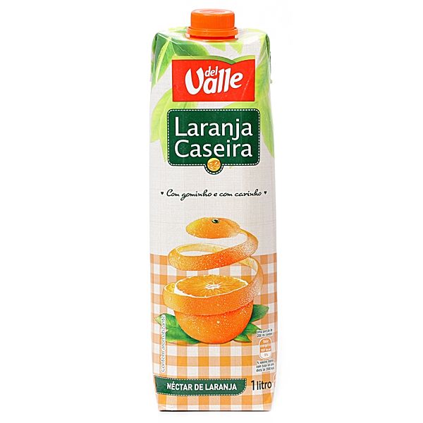 Suco Del Valle laranja caseira 1l