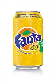 Fanta maracujá   lata 350ml